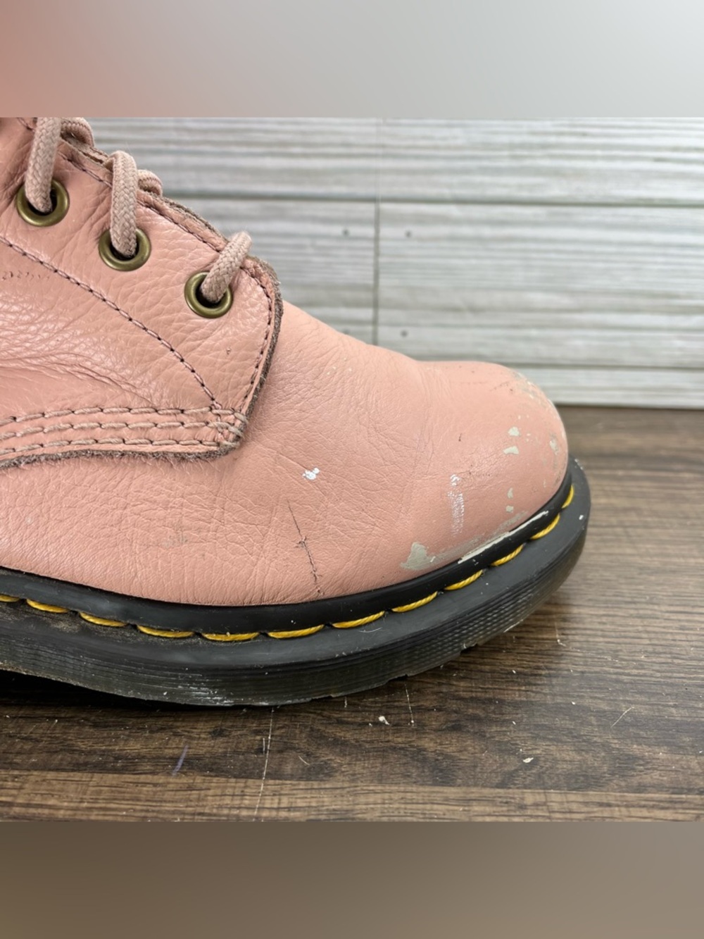 Dr. Martens 1460 Pascal Soft Pink Women’s Boots - Women’s Size 7 - Picture 3 of 12